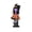 B, variant on Halloween Wooden Nutcracker Figurines, Vampire Skeleton Frankenstein Witch Black Cat Pumpkin Hand Painted Nutcracker Set, Spooky Season Tabletop Mantel Decor & Halloween Party Gift