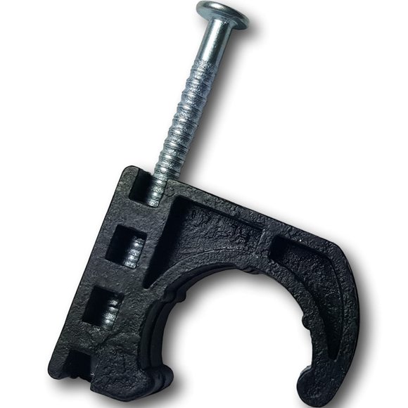 Abrazaderas tipo J XFITTING para tubería PEX, cobre y CPVC de 1/2"