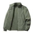 thumbnail image 3 of Dpytoraw Fall Jacket Loose Plus Size Top Casual Simple Menswear Thin Breathable Coat, 3 of 4