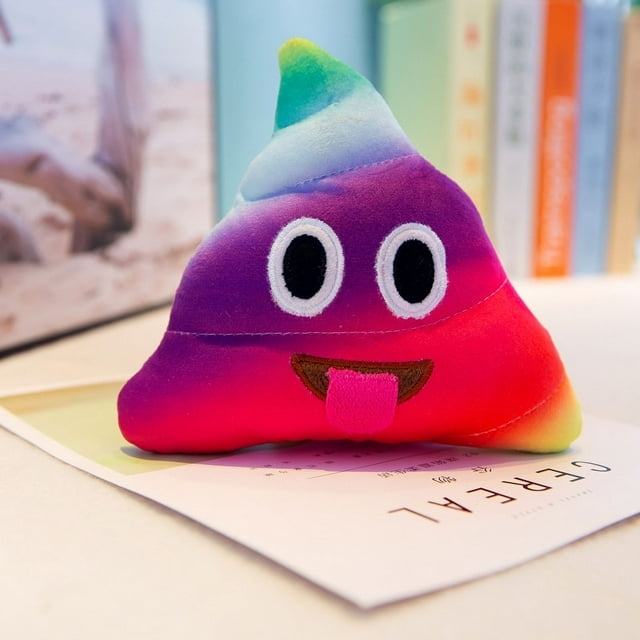 New creative poop plush toy funny expression funny poop expression pillow office pillow DMH