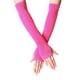 thumbnail image 1 of Guantes de invierno para mujer, largos, sin dedos, de punto, para muñeca y brazo, 1 of 3