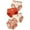 a-Red429, variant on FINALGANG Girls 4 Pack Briefs With Cute Cartoon Prints Kids Breathable Comfortable Underwear With Contrast Trim For Casual Daily Wear Red 11-12 Years