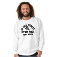 thumbnail image 5 of Fitness This Pizza Foodie Gym Workout Sweatshirt for Men or Women Brisco Brands L, 5 of 6