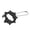 Black, variant on Compacts 11 Function Gear Shape Keychain Tool For Hiking And Daily Use