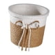 thumbnail image 5 of Cesta tejida para plantas, contenedor para plantas con forro de polipropileno, cubierta para maceta 105 x 9 cm, 5 of 9