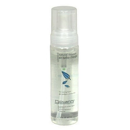 Giovanni Hair Styling Foam Natural Mousse Air Turbo Charged 7 Fl