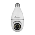 thumbnail image 1 of Camara de seguridad Getttech GEC-WBUB2 Tipo bombilla 360° 2MP (1920x1080) 15 fps Inalmbrica Wifi Con microfono y Altavoz SD 128Gb vision nocturna IR Video H.264/H.265 Deteccion de movimiento, 1 of 10