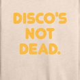 thumbnail image 3 of Instant Message - Discos Not Dead - Women's Lightweight French Terry Long Sleeve Shirt, 3 of 6