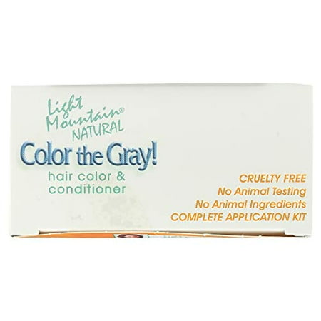 Light Mountain Natural Color The Gray Hair Color Conditioner