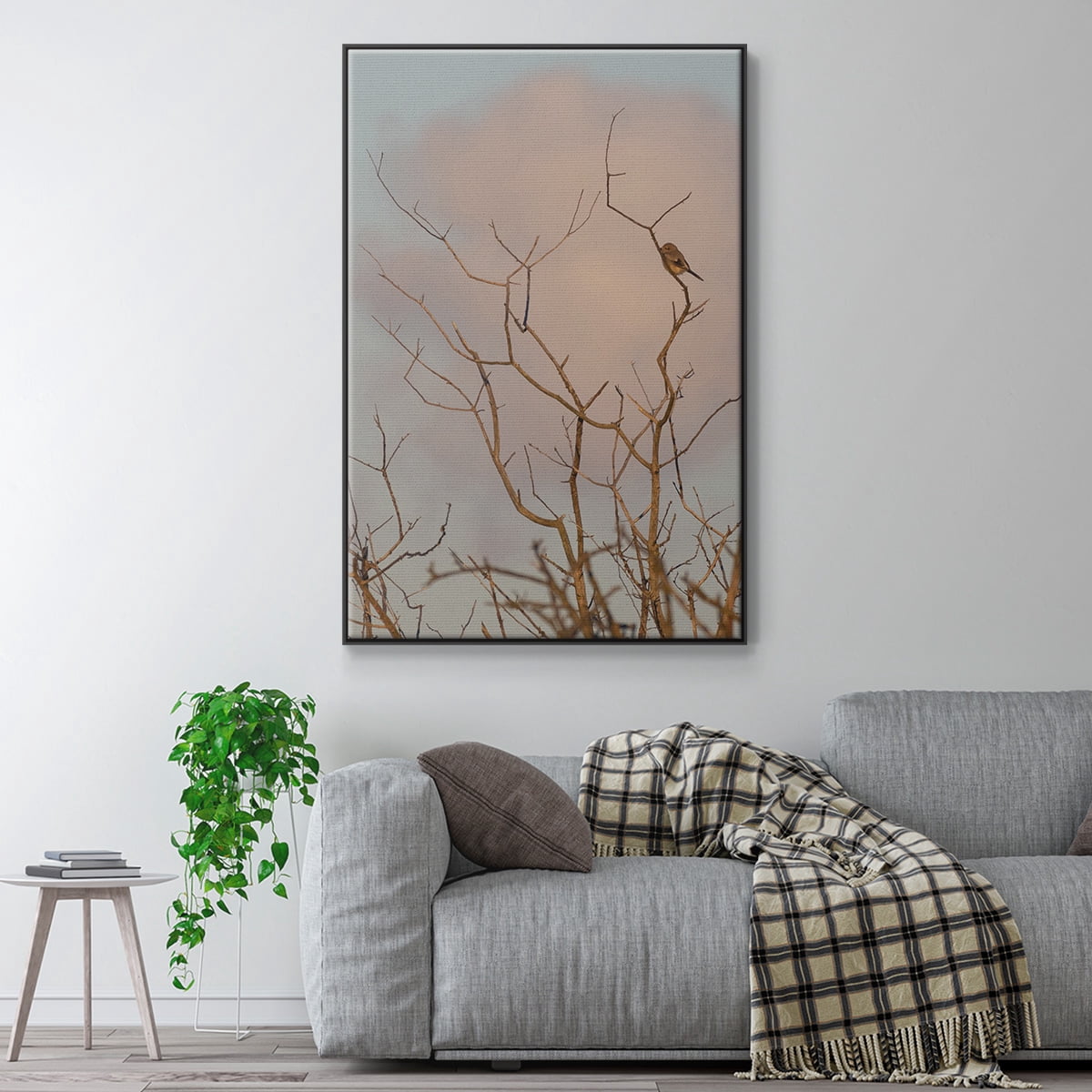 At Dawn Framed Premium Gallery Wrapped Canvas - Ready to Hang