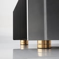 thumbnail image 2 of 4PCS HiFi Speaker Isolation Feet Cushion Pads Stand Feet 40X23mm Aluminum Vibration Dampener Gold, 2 of 7