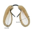 thumbnail image 3 of Fashion Headband Cartoon Headdress Plush Long Ears Hair Hoop Hair Accessories for Women Girls Gatherings, 3 of 9