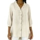 thumbnail image 1 of Tops de Verano de Mujer con Mangas Casual Faux Denim Cuello en V Ruffled Tres Cuartos de Manga Blusa, Ligero Y Cómodo para el Uso Diario, 1 of 5