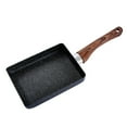 thumbnail image 1 of Non-stick Cooking Pan Multi-functional Breakfast Skillet Griddle Pan Pancake Making Pan for Home Restaurant (Black), 1 of 4