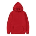 thumbnail image 3 of WOYY Hoodies for Girls Letter Print Hooded Sweatshirt Casual Long Sleeve Soft Pullover, 3 of 4