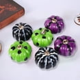 thumbnail image 1 of Simulación de decoración de calabaza de Halloween Fiudx 6 piezas, 1 of 6