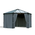 thumbnail image 4 of CANOPIA by PALRAM Shade Curtains Kit for Roma Gazebo, 4 of 4