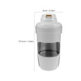 thumbnail image 2 of SOPOTUTU Dog Outing Walking Cup Plastic Grey for Daily Walks 1Pack, 2 of 8