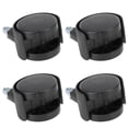 thumbnail image 3 of 4pcs 1.5in Casters, Furniture Casters, Universal Wheels, Threaded Universal Wheels, 3 of 8