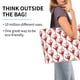 thumbnail image 2 of Fotbe Red Bloody Scary Hands Bolsa Tote Estética de Lona con Estampado para Mujer - Bolsa Reutilizable de Hombro Casual para Vacaciones, Compras, Trabajo y Gimnasio, 2 of 8