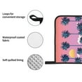 thumbnail image 4 of Pofeuu Beach with Palm Trees Print Oven Mitts and Pot Holders 4 pcs Set,High Heat Resistant 500 Degree Extra Thicken Long Kitchen Cotton Oven Glove for Cooking, 4 of 6