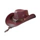 thumbnail image 5 of Sombrero de vaquero Cocador de borgoña, 5 of 8