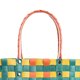 thumbnail image 1 of Bolsos Con Asa Superior Bolsas con asa superior para mujer Bolsa de compras con tejido de tablero de ajedrez Satchel (Multicolor) Hugtrwg Para Estrenar, 1 of 9