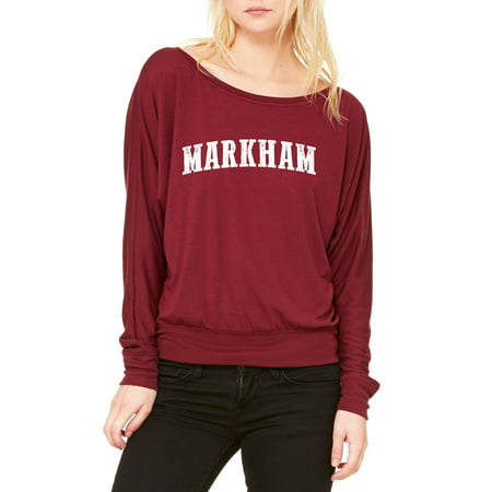 Markham Ontario Womens Long Sleeve Shirts Flowy - Walmart.com