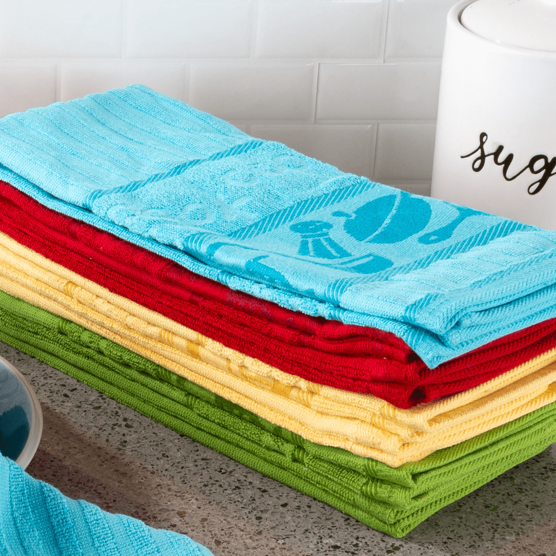Decorative Towel Mid Century Modern Towels Set/3 100% Cotton Kitchen Clean  Up Mc08*Mc09*Mc02