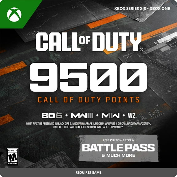 Call of Duty® Points - 9,500 - Xbox One, Xbox Series X|S [Digital]