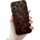 thumbnail image 1 of wonima44 Compatible with for iPhone 15 Pro Case, Tortoise Shell Chic Amber Brown Print Leopard, Classic Soft TPU Protective Shockproof Case for iPhone 15 Pro 6.1 ''Color2, 1 of 1
