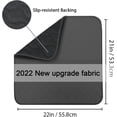 thumbnail image 2 of Anti-Slip Absorbent Washable Incontinence Pad Seat 4 Layer Design Chair Absorbent Pad Protector - For Seniors, Adults, Children or Pets Pad Protector - Set of 2(Black), 2 of 5