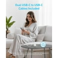 thumbnail image 5 of 45W USB-C Super Fast Charger, Anker Charger with USB-C Cable, Supports PPS Fast Charging(White), 5 of 6