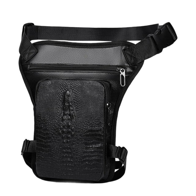 Riñonera para motocicleta, práctica e informal, para hombre Estilo C