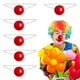 thumbnail image 1 of ColoMX 6pcs decoración narices de payaso brillantes narices de payaso rojo representación narices de payaso, 1 of 7