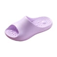 thumbnail image 3 of Dakaela Massage Slippers for Women Men Plantar Fasciitis Orthotic Cloud Slides Arch Support Non Slip Bath Shower Shoes Indoor Outdoor Purple 7.5, 3 of 4