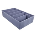 thumbnail image 1 of DEEPCRAFF Portable Currency Till with Five Bill and Four Coin Compartments in Grey, 1 of 8
