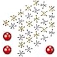 thumbnail image 3 of ZeeDix 3 Ensembles de Jouets Rétro de Jacks en Métal et de Balles, Comprend 3 Balles en Caoutchouc Rouges et 30 Pcs de Jacks en Métal Or et Argent pour Enfants et Adultes, Jeu Classique de Jacks pour Cadeaux de Fête, 3 of 4