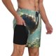 thumbnail image 2 of Fotbe Majestic Ostrich In Forest Traje de Baño para Hombre – Shorts de Natación de Secado Rápido con Forro y Bolsillos-Medium, 2 of 6