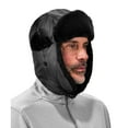 thumbnail image 2 of Ergodyne N-FernoÂ® 6802 Zippered Trapper Hat with Bump Cap Insert, Black, S/M Kit, 2 of 7
