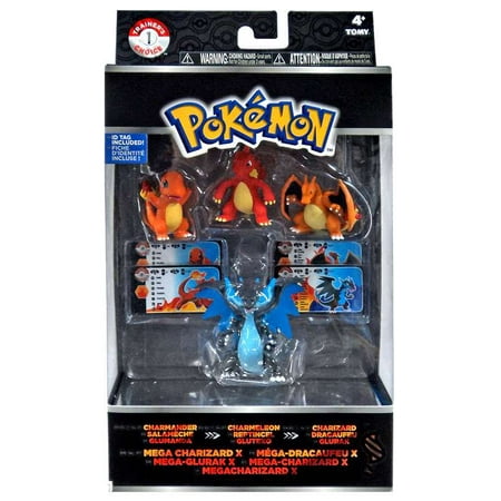 charmander charmeleon charizard mega charizard x mini figure 4 pack walmart charmander charmeleon charizard mega charizard x mini figure 4 pack walmart