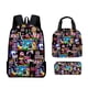thumbnail image 1 of Mochila para estudiantes de 3 piezas, mochila, bolsa de almuerzo, juego de estuches para lápices, 1 of 4