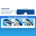 thumbnail image 3 of Nomeni Flip Mop Replacement Mop Heads Double Cleaning Pads Machine Washable Microfiber Mop For Dry And Home Kitchen Work Use (2 Pieces), 3 of 9