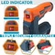 thumbnail image 4 of Pistola de Grapas Eléctrica Inalámbrica, Agarre Ergonímico USB Tipo C Gastador de Carga 2 en 1 Pistola de Grapas Eléctrica Inalámbrica Ligera Con 2000 Uñas para Madera, 4 of 7