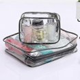 thumbnail image 3 of 3-pack TSA-approved transparent air travel liquid bags | leak-proof toiletry bag | holiday carry-on luggage essential, 3 of 3