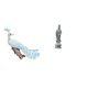 thumbnail image 1 of Estatua del pavo real,Estatua de pavo real,adorno de escritorio creativo y divertido,Estatua de Guan Yin,Estatua de Guan Yin para decoración del hogar.,Escultura de, 1 of 8