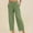 Green, variant on SBYOJLPB Women's Solid Wide Leg Sweatpants Elastic Waisted Pants Casual Trousers with Pockets