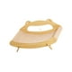 thumbnail image 3 of Cama hamaca para gato, cama elevada para gato con forma de rana de dibujos animados, tablero rascador para gato, cama de salón para rascar, para, 3 of 9