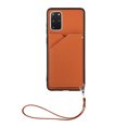 thumbnail image 2 of for Samsung Galaxy S20 Plus Wallet Case with Card Holder Case with RFID Blocking Card Slots, Double Magnetic Clasp Durable Shockproof Kickstand Detachable Wrist Strap Cover,Brown, 2 of 6