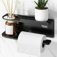 thumbnail image 6 of Steadline Premium Wall Mounted Bathroom Organizer - Alloy Toilet Paper Holder with Aromatherapy Shelf for Wet Wipes and Essentials - Space Saving Storage Solution for Home and Hotel, 6 of 6